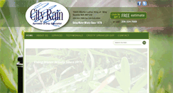 Desktop Screenshot of cityraininc.com