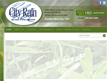 Tablet Screenshot of cityraininc.com